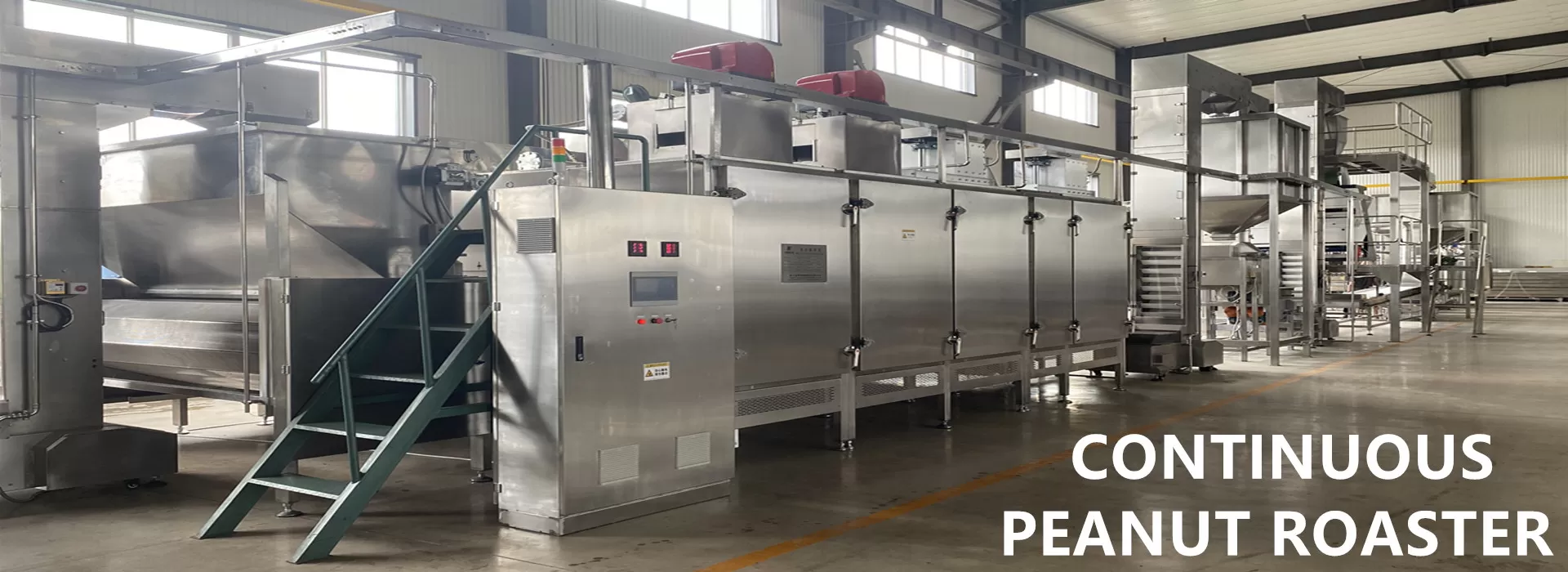 CONTINUOUS PEANUT ROASTER