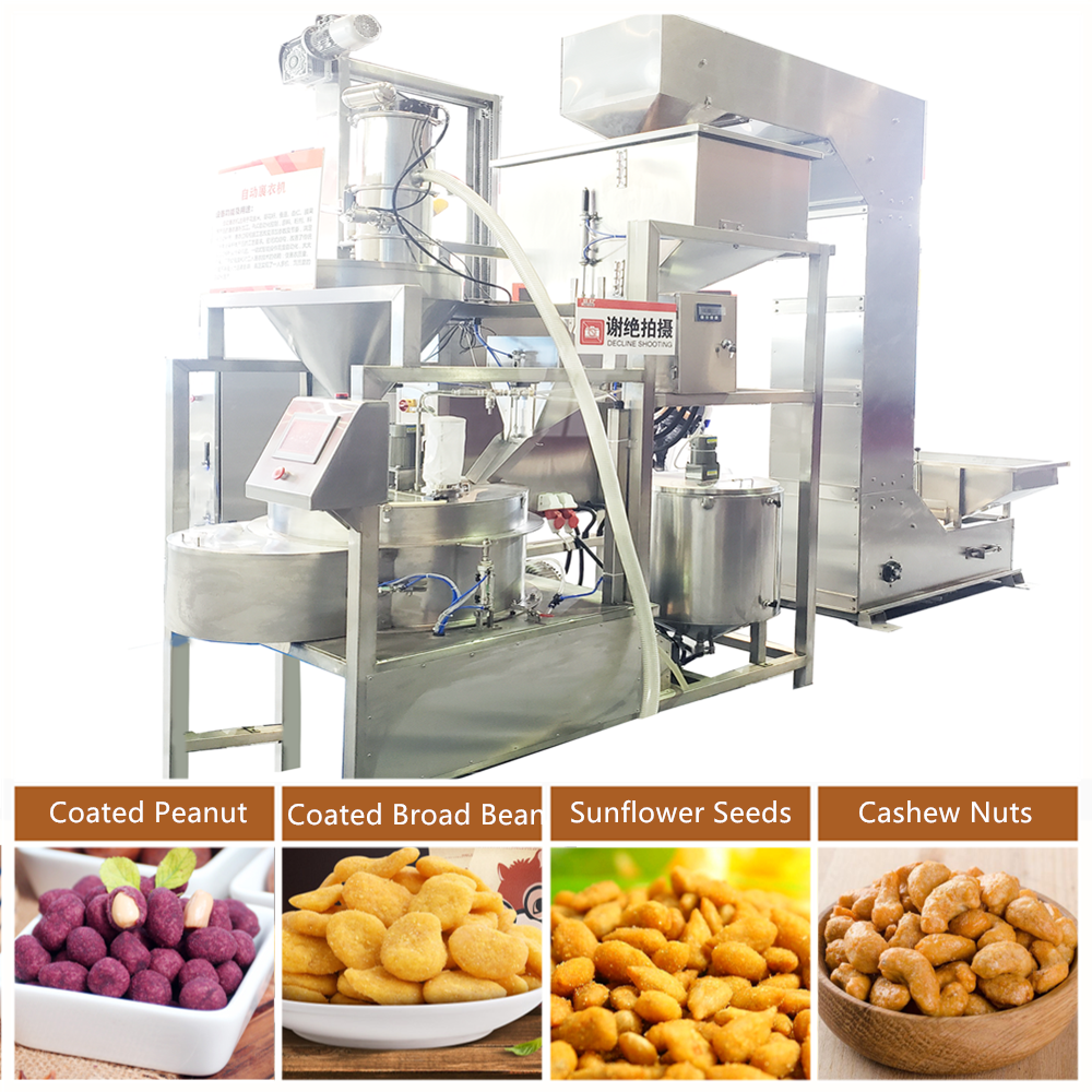 Peanut coated Roasting Machine